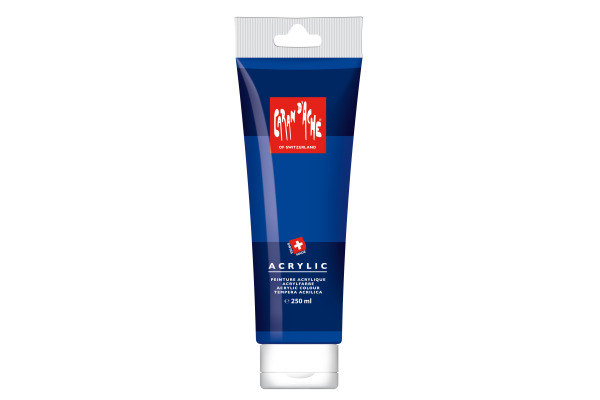 CARAN D'A Acrylfarbe 250ml 2810.640 ultramarin dunkel