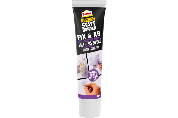 PATTEX Montagekleber PKBR2 Kleben statt Bohren FIX & AB