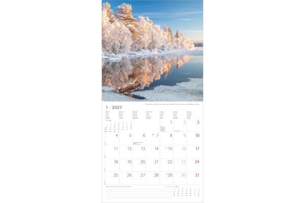 ALPHA EDI Bildkalender 2027 161868 Emotions ML 30x30cm