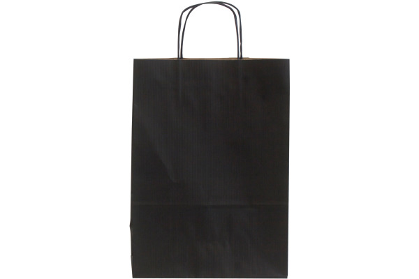 NEUTRAL Tragtaschen Allegra schwarz SDF26-798 Kraft,110g, 26x12x36cm 25 Stk.
