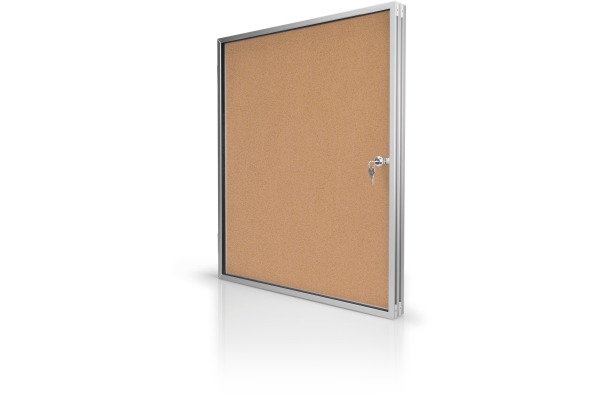 MAGNETOP. Schaukasten SP 870x1085x40mm 1215224 Indoor, Kork 9x A4