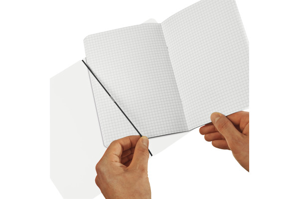 HERLITZ Notizheft My.Book A4 11361425 kariert transparent