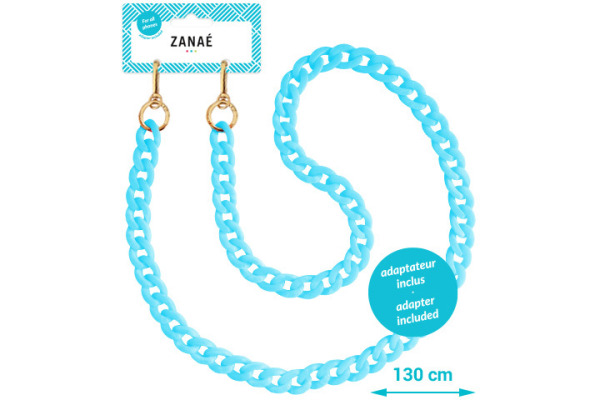 ZANAÉ Phone Necklace Sky 17359 Summer Harmony light blue