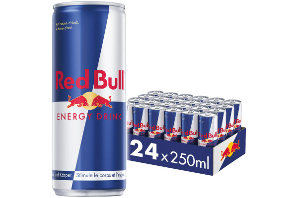 RED BULL Energy Drink, Alu RC1248 25 cl, 24 Stk.