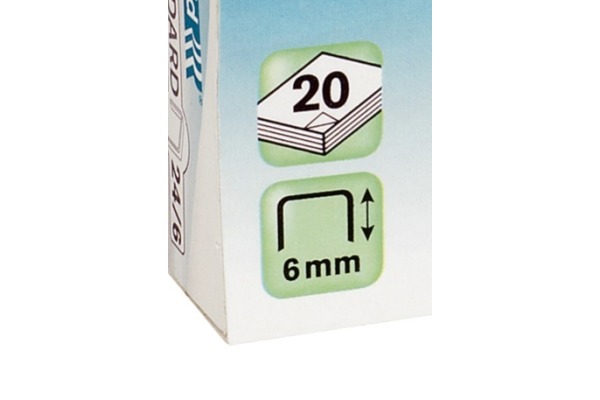 RAPID Heftklammern RK8/6 24873700 verzinkt 5000 Stück