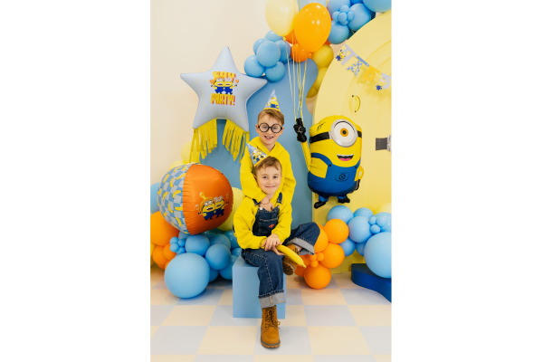 PARTYDECO Folienballon 72x64cm FB328 Minion Mel