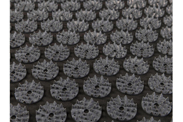 KOOR Akupressurmatte mit Kissen F01574 schwarz