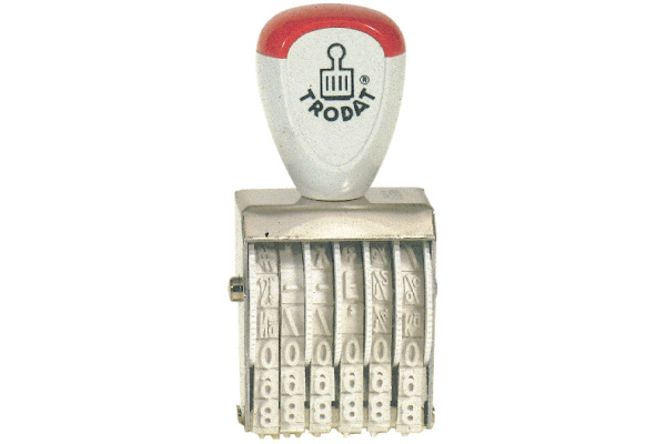 TRODAT Nummernstempel 15124 4-stellig 12mm