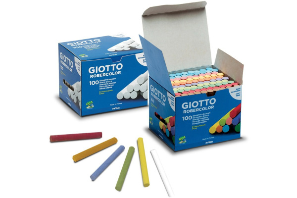 GIOTTO Kreiden Robercolor 538800 weiss 100 Stück
