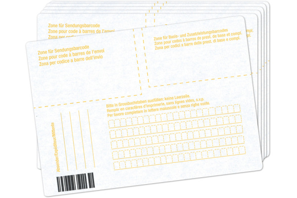 ELCO Paketadressen A6 75010.00 weiss, blickdicht 30 Stück