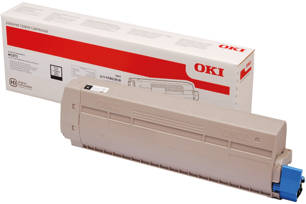 OKI Toner schwarz 45862818 MC873 15'000 Seiten