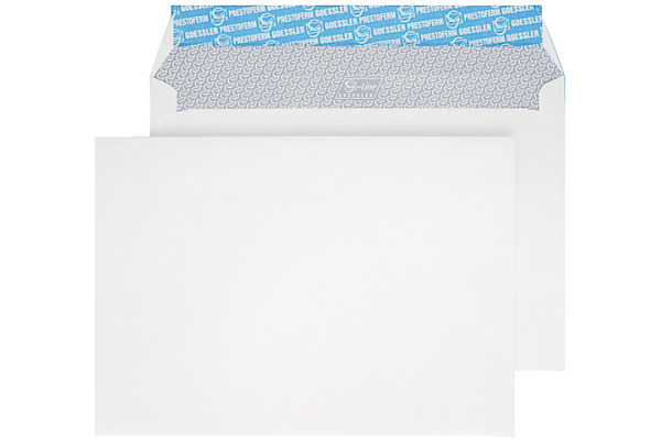 GOESSLER Couvert G-Line o/Fenster C5 2051 100g, weiss 500 Stück