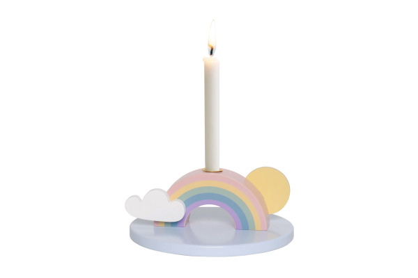 JABADABAD Geburtstagsdekoration 15x15cm T328 Regenbogen