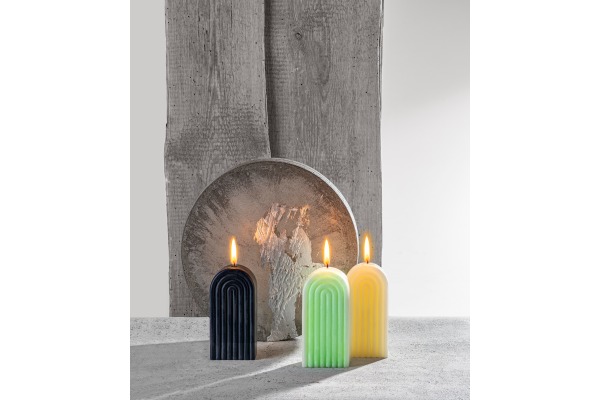 GLOREX Kerzengiessform 12x6x3.7cm 69732090 Bogen klein