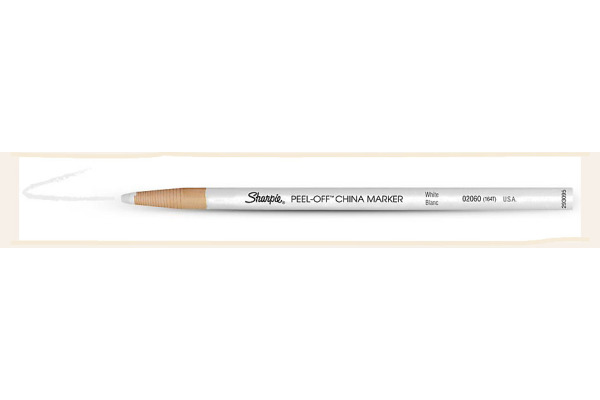 SHARPIE China Marker S0305061 weiss