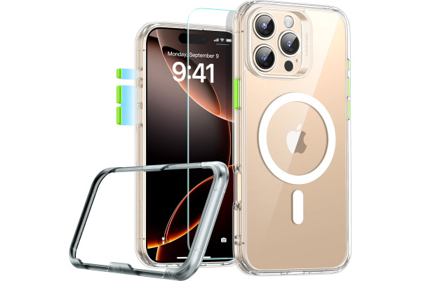ESR Classic Hybrid Case MagSafe 1A79601 +Glass iPhone 16 Pro Clear