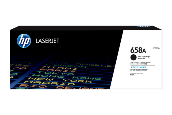 HP Toner 658A schwarz W2000A CLJ Enterprise M751 7000 S.