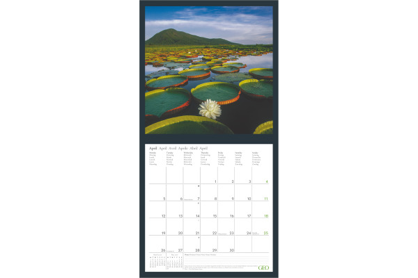 GEO Bildkalender 2027 581376 GEO Beautiful World 30x30cm