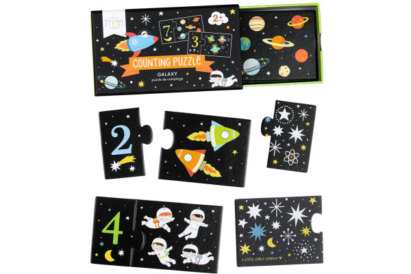ALLC Zahlenpuzzle 17x10x4.4cm PGCPGA14 Galaxy 20-teilig