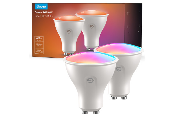 GOVEE Smart LED Leuchtmittel GU10 B600D3C1 2-Pack, Wifi & Bluetooth
