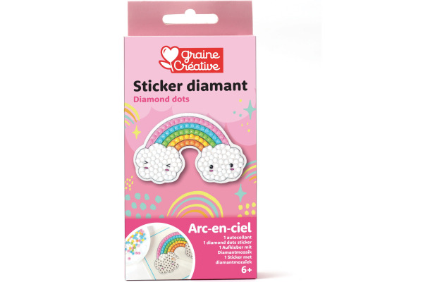 GRAINECRÉ Diamond Sticker GC-750270 Regenbogen