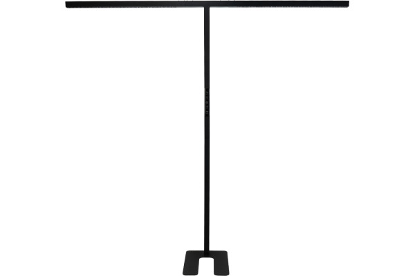 LUXULA Stehleuchte Slim Line Duo LX700134 schwarz, dimmbar