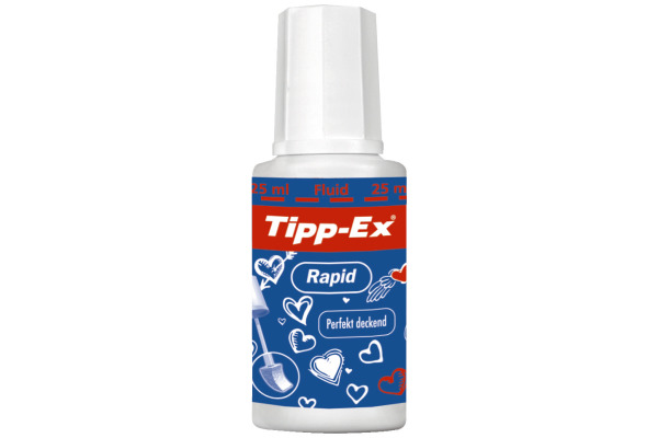 TIPP-EX Korrekturfluid Rapid 20ml 8859935 schnelltrocknend weiss