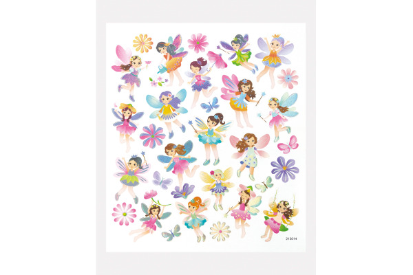 FOLIA Charming-Sticker 18205 Fairytale 2 Blatt/56Stück