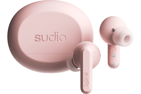SUDIO Noise Cancelling Earbuds A3PROPNK A3 Pro, Pink, Wireless