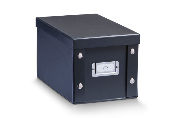 ZELLER CD-Box 6.9l 17938 schwarz 16.5x28x15cm