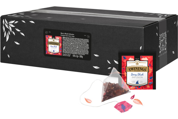 TWININGS Berry Blush Infusion 100016920 Pyramide 2.5g, 100 Stk.
