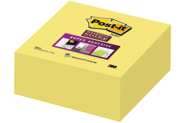 POST-IT Würfel 76x76mm 2028-S ultragelb, 350 Blatt