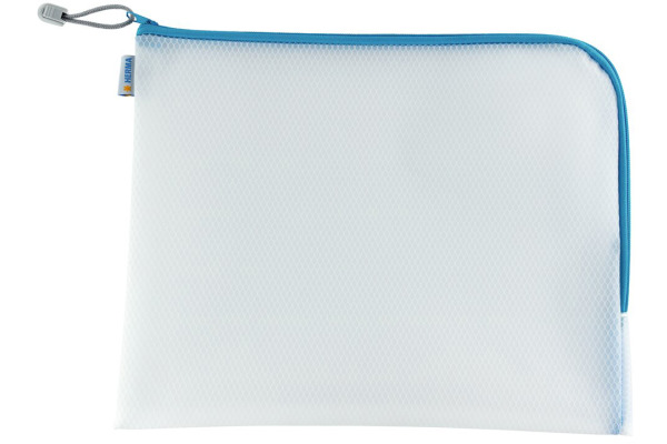 HERMA Dokumententasche mit Zip A4 20015 blau, 36x28cm