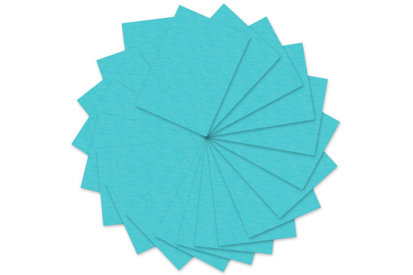 URSUS Tonzeichenpapier A4 2174632 130g, azurblau 100 Blatt