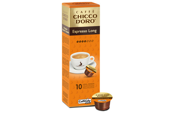 CHICCO D' Caffitaly Kapseln 802031 Espresso long 10 Stk.