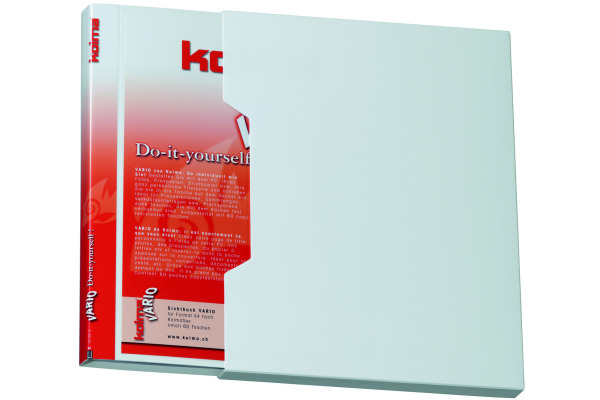 KOLMA Sichtbuch Vario A4 03.748.16 weiss 60 Taschen