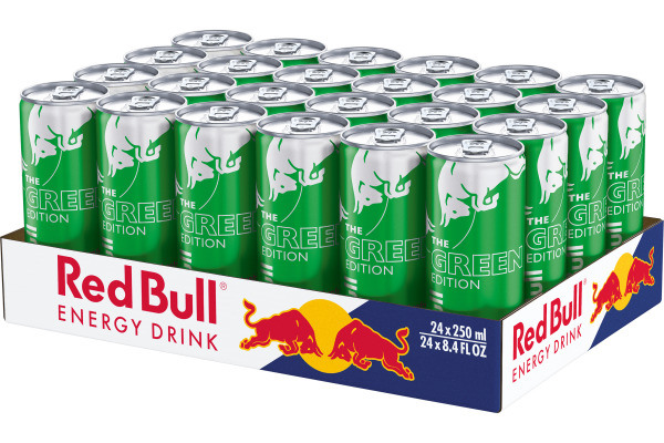 RED BULL Energy Drink Alu RC235089  Green Edition 25 cl, 24 Stk.