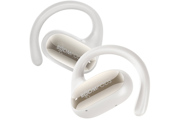 BOOMPODS Sportpods Open BSPOWT White