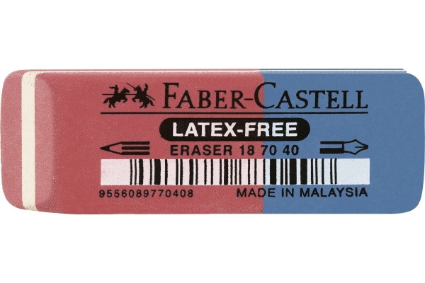 FABER-CA. Radierer 187040 Latex-free Tinte/Blei