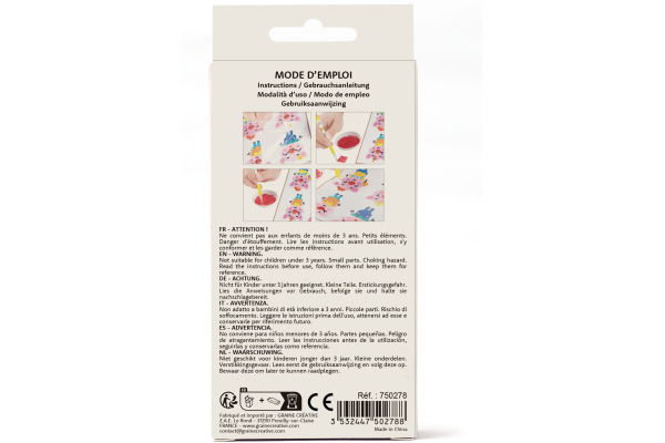 GRAINECRÉ Diamond Sticker GC-750278 Igel
