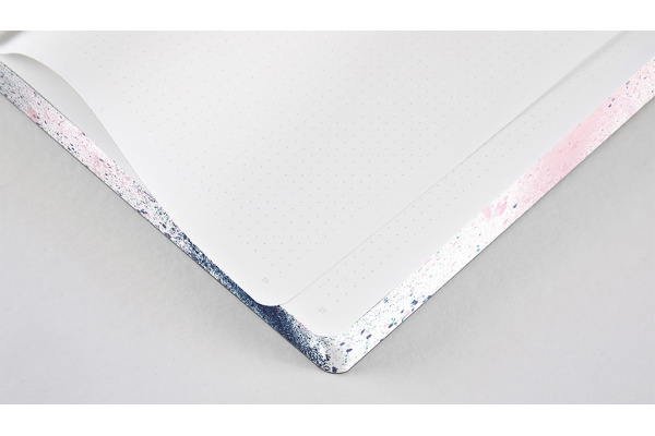 NUUNA Notizbuch COMPOSITION L A5 350055249 Splash, dots 128 Blatt