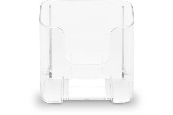 DEFLECTO Prospekthalter 115x100mm 75001 transparent 1/3 hoch