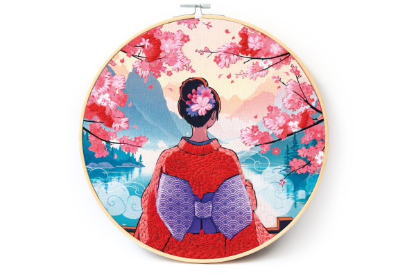 GRAINECRÉ Punch Needle Kit 25cm GC-420341 Komono