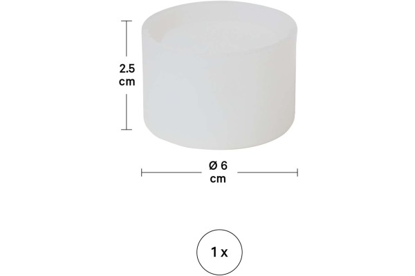 I AM CREA Silikon Giessform 1704.18 Teelichthalter