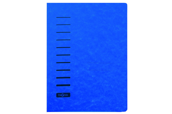 PAGNA Gummibandmappe A4 24007-02 blau 3 Klappen