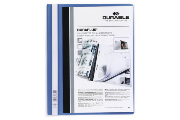 DURABLE Angebotshefter DURAPLUS 257906 für 100 Blatt A4 blau