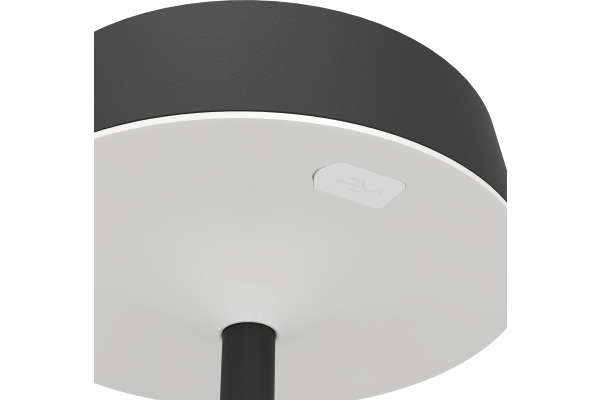 EGLO Tischleuchte Simeri 75876 schwarz, Solar