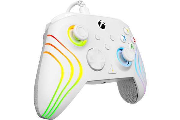 TURTLE B. Afterglow Wave Wired Ctrl. TBC200215 Xbox SeriesX, White