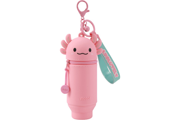 I-TOTAL Schlüsselanhänger Silikonetui XL2486F Axolotl