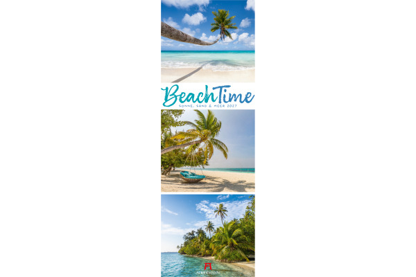 ACKERMANN Bildkalender 2027 3730 BeachTime 24x66cm